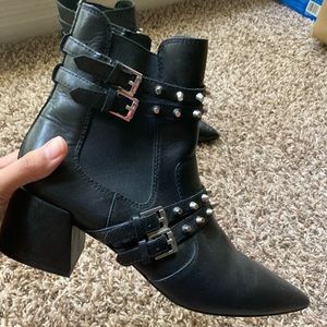 Kendall + Kylie Studded Ankle Bootie 8.5